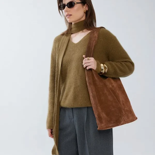 Step Borg сумка шоппер замшевый 10007-8