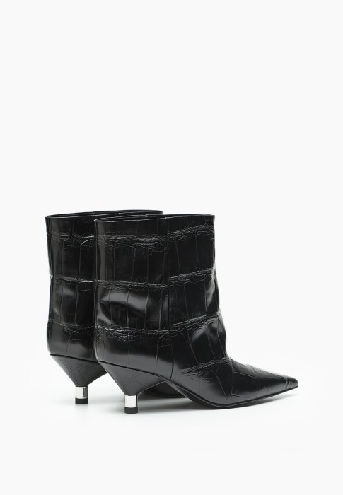 Ботильоны кожаные