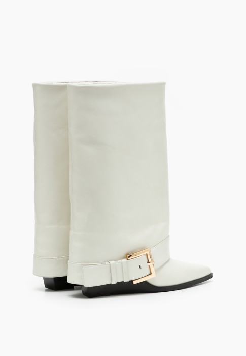 Сапоги Белые